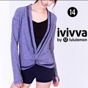 Ivivva Own The Move Twist Front Shrug size 14